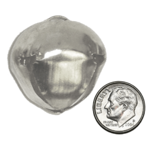 jingle bells 30 mm (1.5) metal - gold or silver